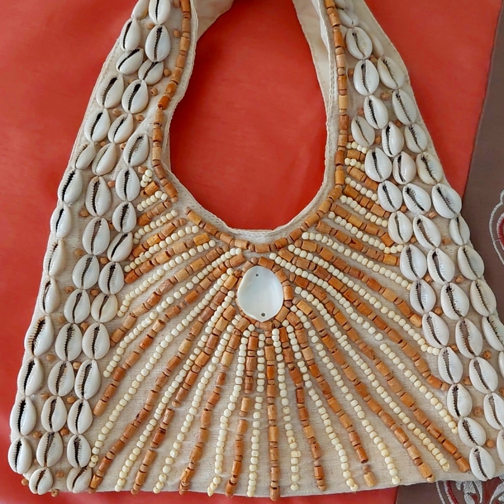 Aldo  Seashell bag made in India